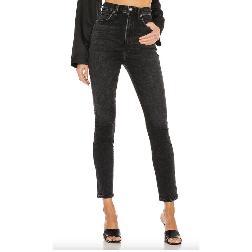 NWT size 31 Agolde Pinch Waist skinny ultra high rise in Hotline
